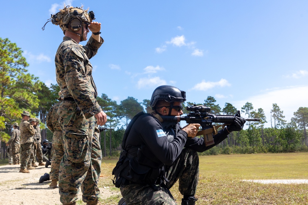 UNITAS 2025: Marksmanship Range with Multinational Forces