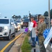 Team Robins personnel spread encouragement for Suicide Prevention Awareness Month