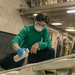 USS Gerald R. Ford (CVN 78) Sailor Conducts Maintenance