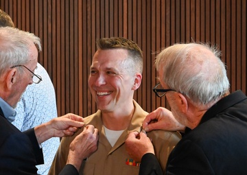 Navy Band Senior Chief Musician Pinning Ceremony in the Historic Sail Loft