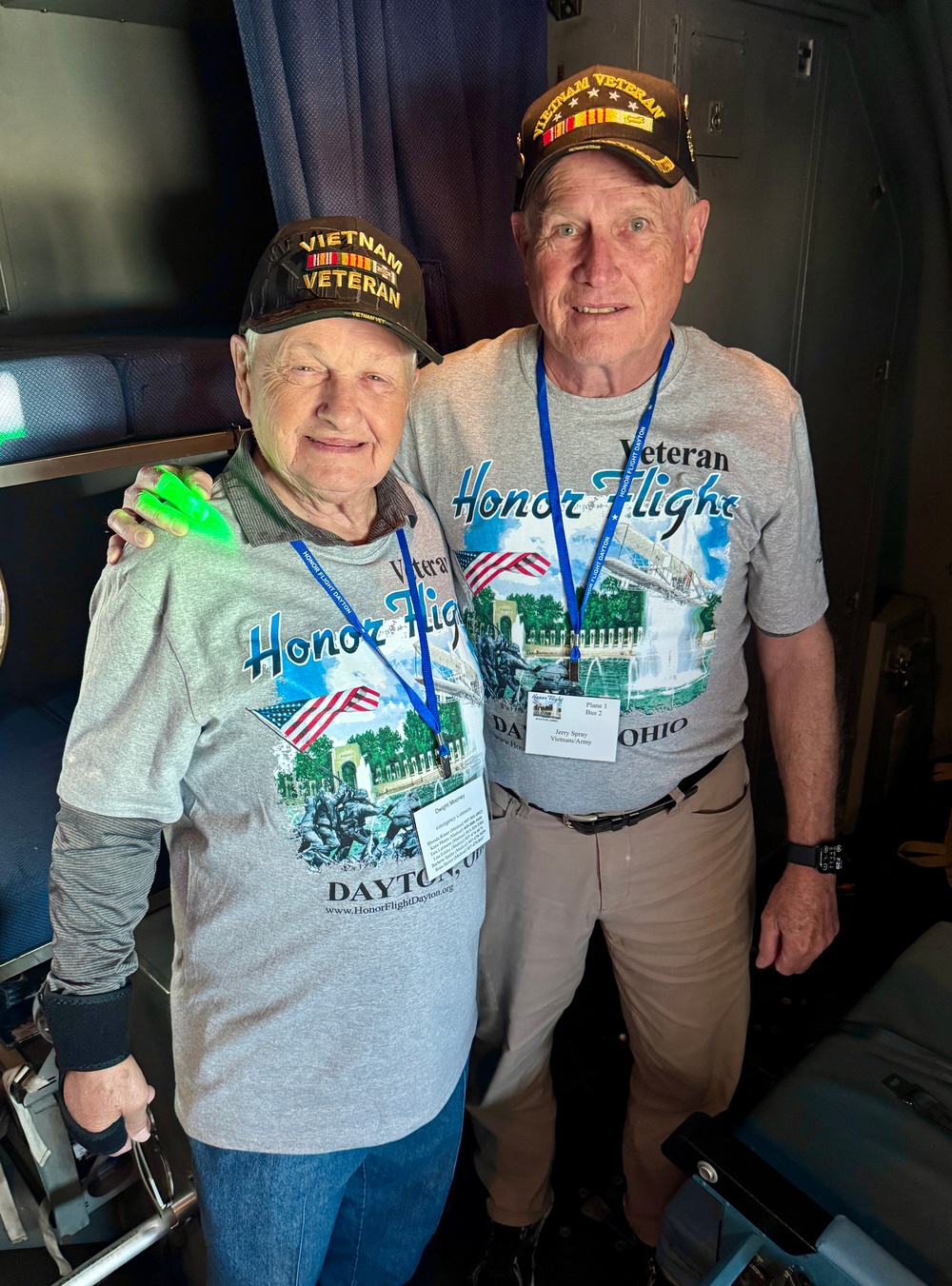 445th AW flies Vietnam veterans to D.C. during Honor Flight Dayton