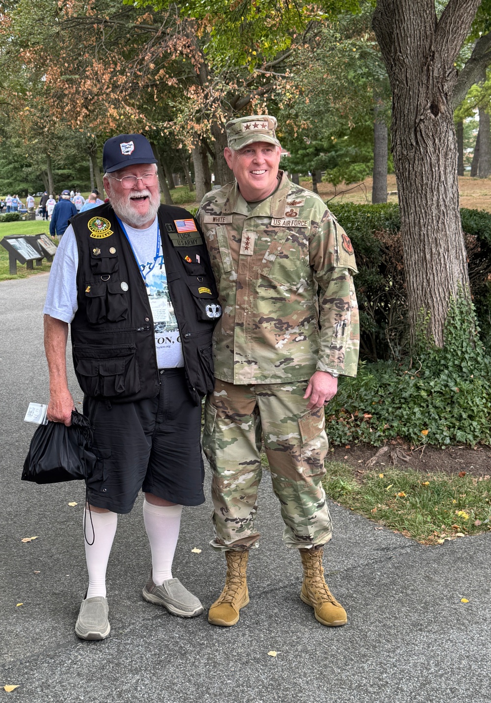 Veterans visit Washington memorials during Honor Flight Dayton