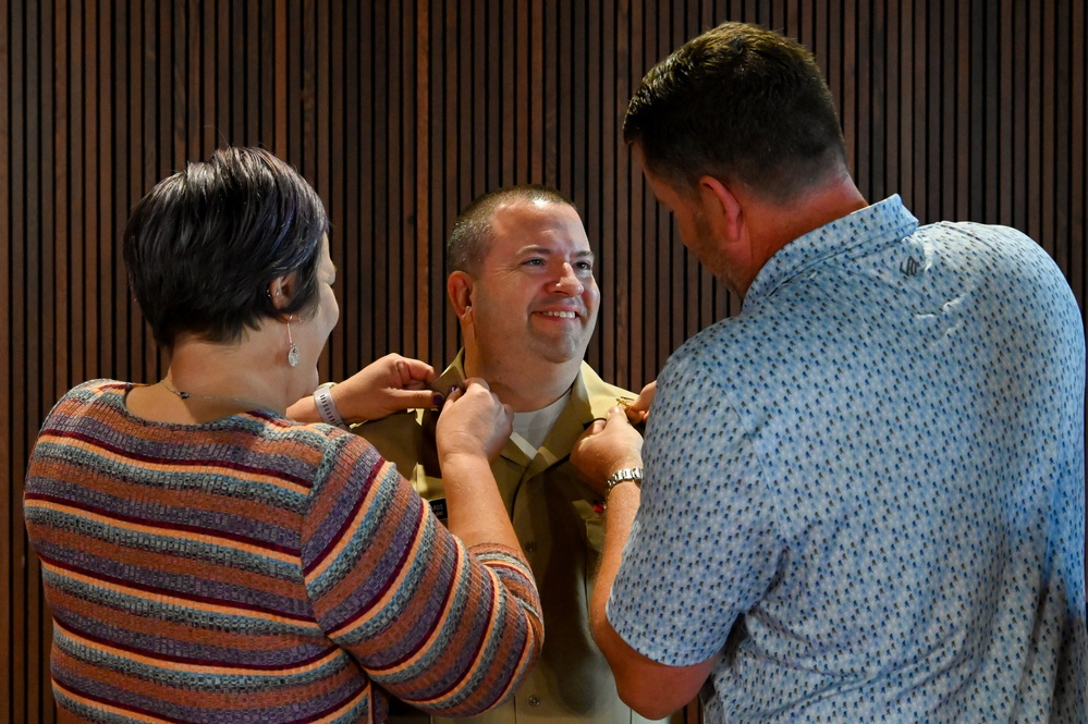 Navy Band Senior Chief Musician Pinning Ceremony in the Historic Sail Loft