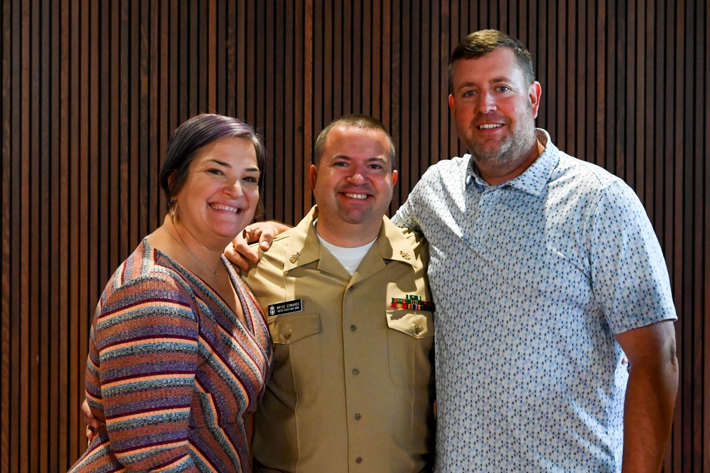 Navy Band Senior Chief Musician Pinning Ceremony in the Historic Sail Loft