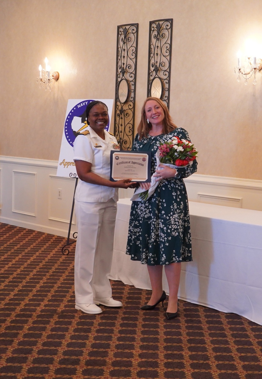 Navy Medicine Readiness and Training Command New England Awards Command Ombudsman Certificate of Appreciation