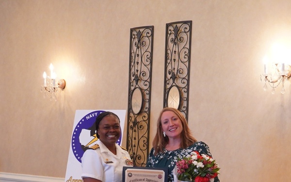 Navy Medicine Readiness and Training Command New England Awards Command Ombudsman Certificate of Appreciation