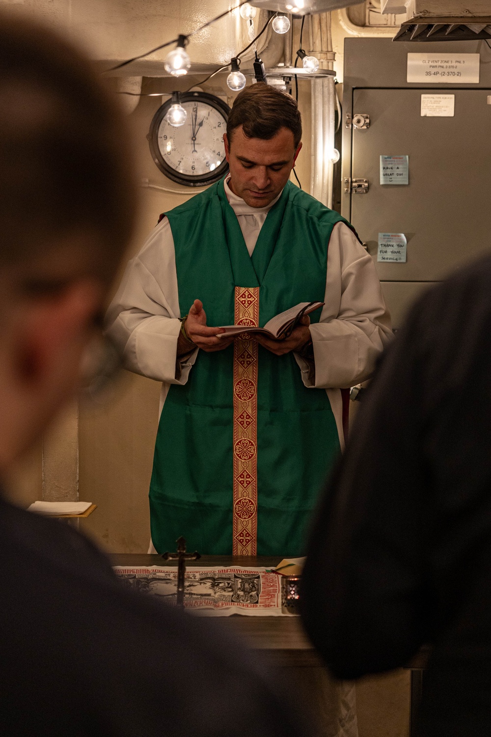USS Mahan (DDG 72) Religious Service