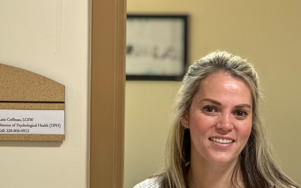 Director of Psychological Health provides mental health support for wing