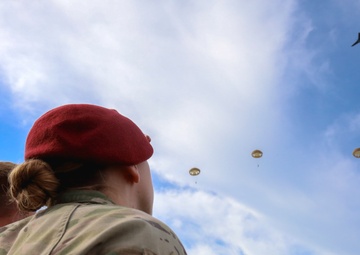 5th QM Commander Watches Airborne Tribute Unfold at Market Garden Commemoration