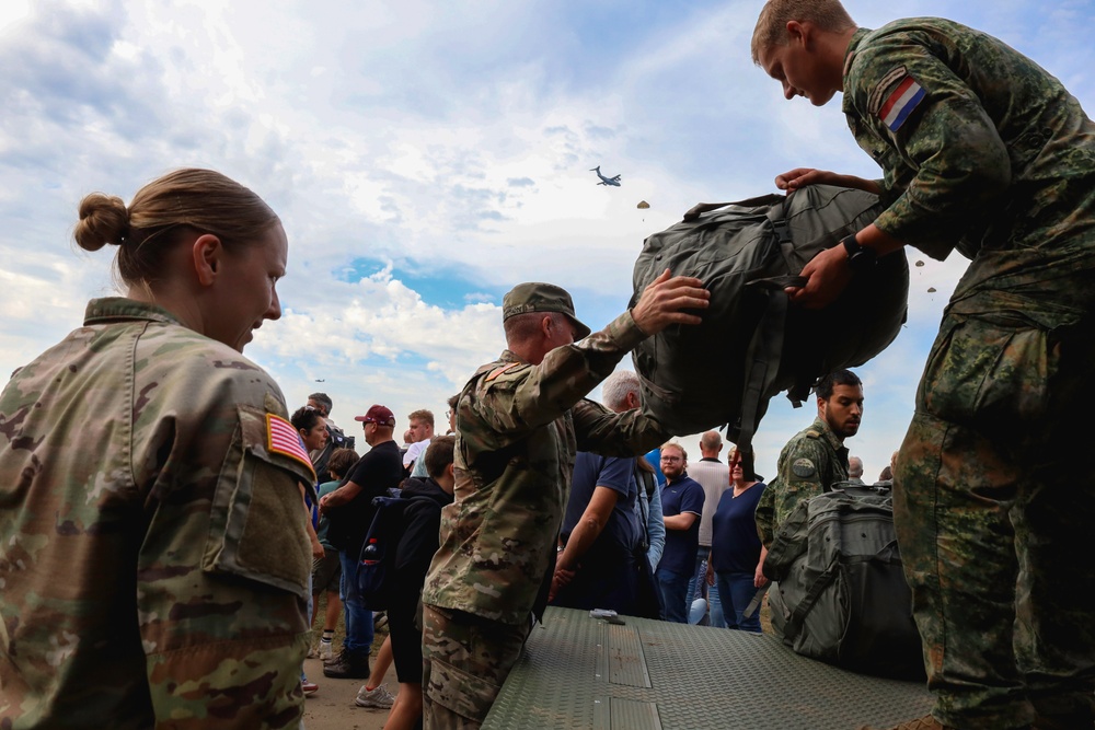 U.S. Commander Supports Allied Recovery Efforts at Falcon Leap