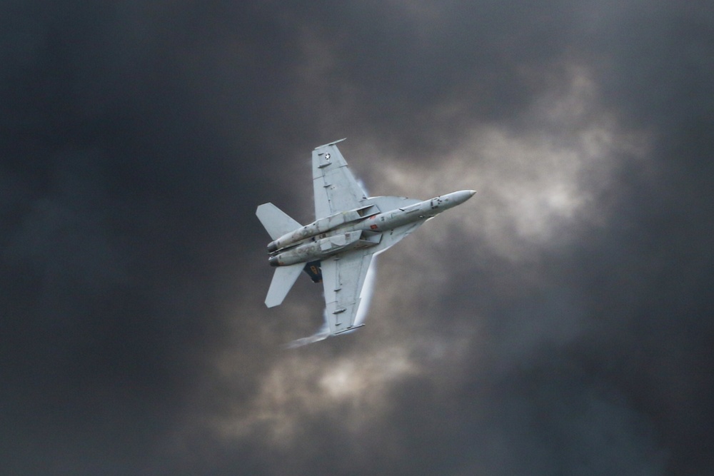 U.S. Navy Rhino Demonstration Team Showcases Navy Air Power