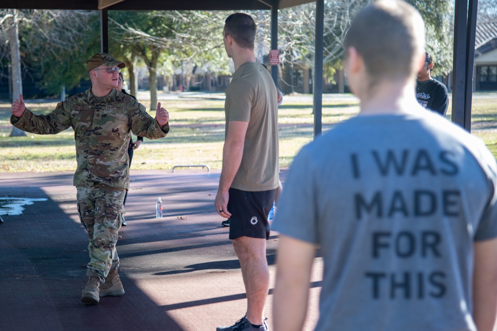 Development and Training Flight leader prepares future force