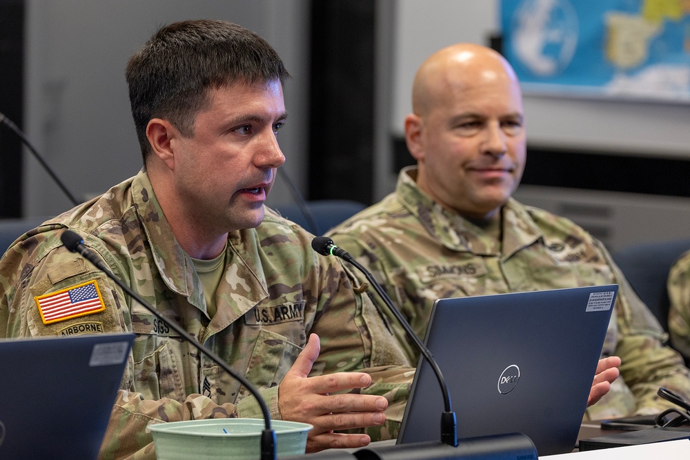 45th FC builds readiness through staff exercise