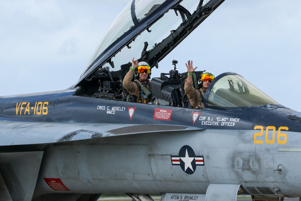 U.S. Navy Rhino Demonstration Team Showcases Navy Air Power