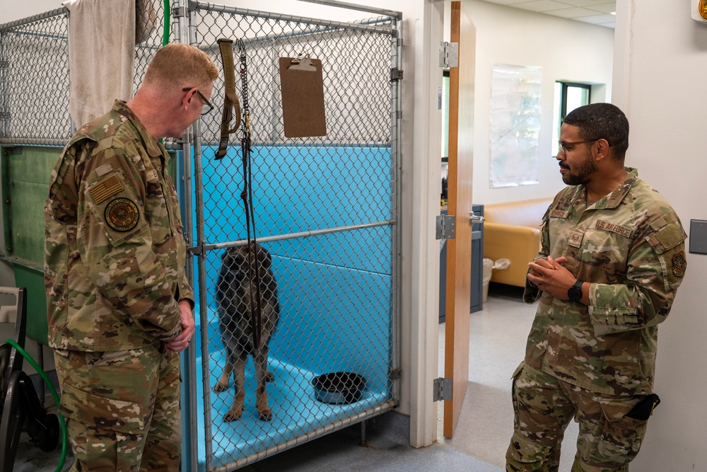 AMC chaplain visits Fairchild AFB