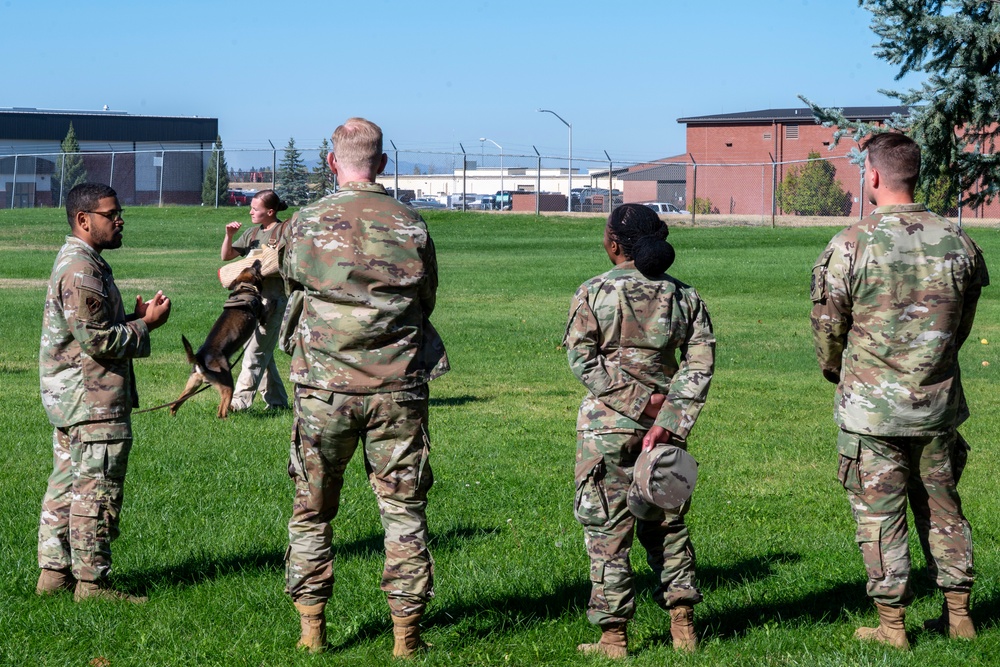 AMC chaplain visits Fairchild AFB