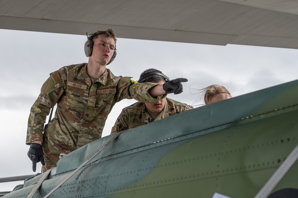 317th AW delivers new training asset to 436th TRS at Dyess