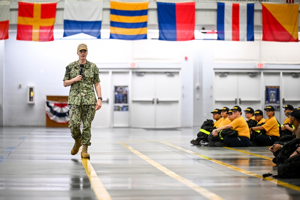 Recruit Division 514 Commissioning Ceremony