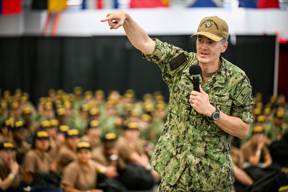 Recruit Division 514 Commissioning Ceremony