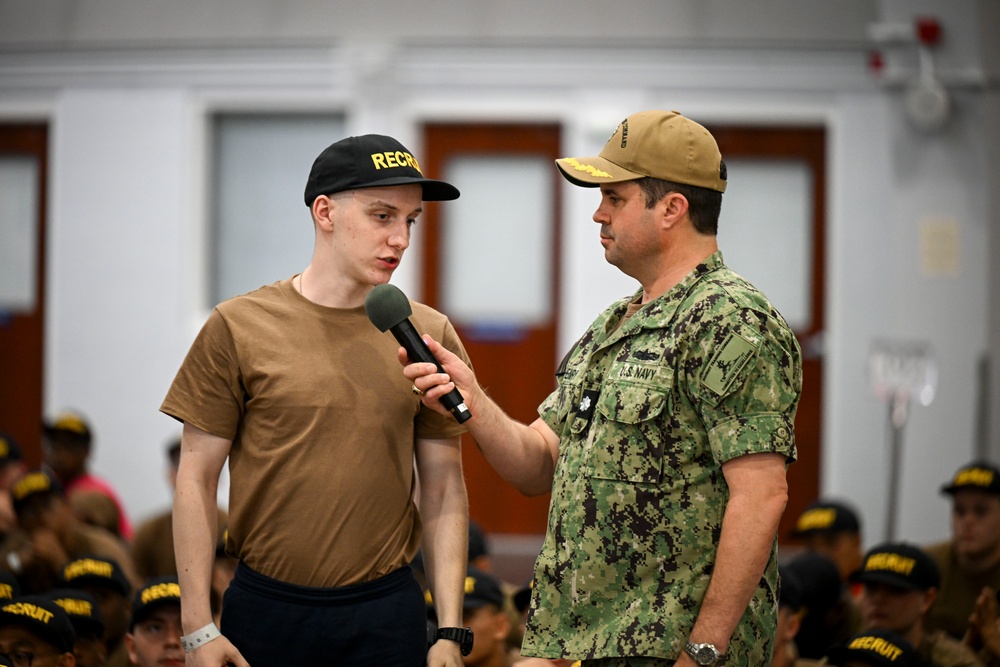Recruit Division 514 Commissioning Ceremony