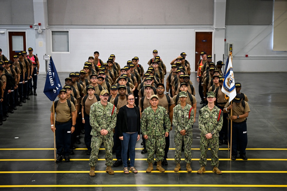 Recruit Division 514 Commissioning Ceremony