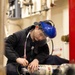 USS Gerald R. Ford (CVN 78) Sailor Conducts Maintenance