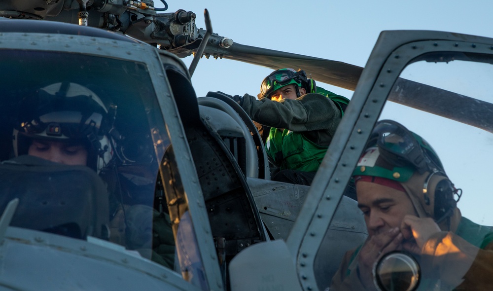 HSC-9 Sailor Conducts Maintenance
