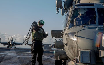 HSM-70 Sailor Prepares for Flight Operations
