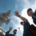 George Washington Host tour for Japan Coast Guard Sailors