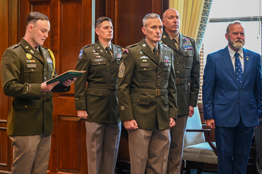 Soldier’s Medal awarded to Georgia Guardsman who pulled driver from burning vehicle