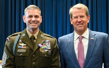 Soldier’s Medal awarded to Georgia Guardsman who pulled driver from burning vehicle