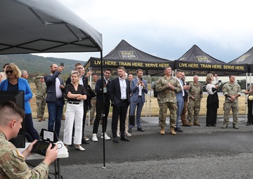 Lithuanian defense delegation visits Fort Indiantown Gap drone facility