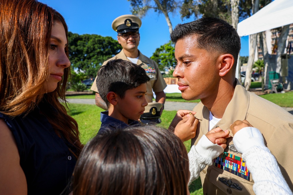 EOD chief petty officer pinning 2025