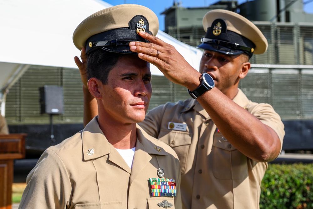EOD chief petty officer pinning 2025
