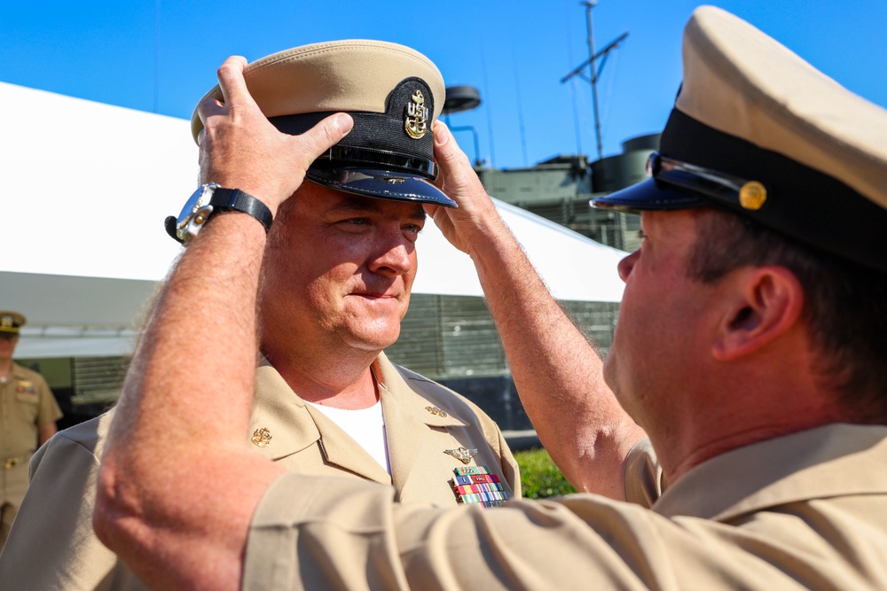 EOD chief petty officer pinning 2025