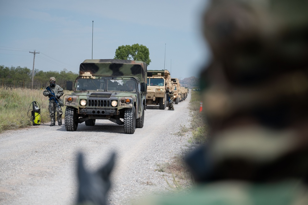 Cleaning up the battlefield: Altus Airmen take on CBRN training with Fort Sill