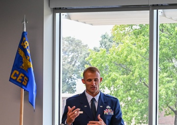 Ribbon Cutting Ceremony for 183d Wing Base Civil Engineer Complex