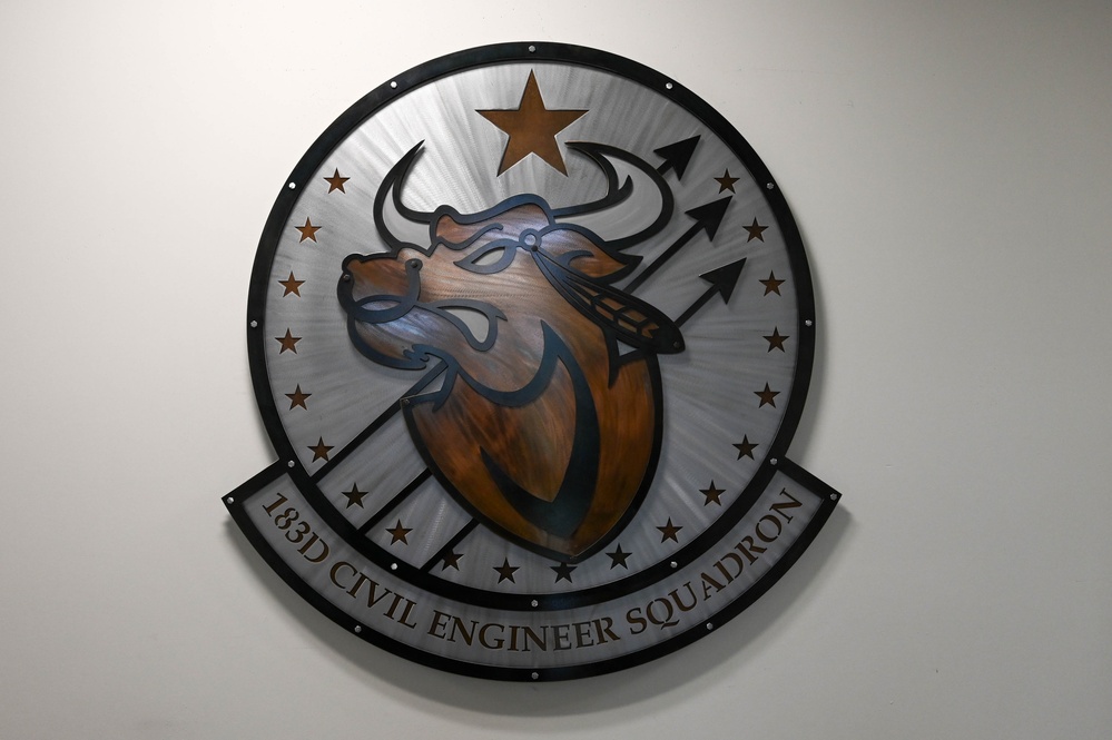 Ribbon Cutting Ceremony for 183d Wing Base Civil Engineer Complex