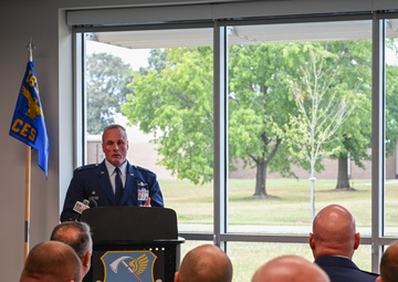 Ribbon Cutting Ceremony for 183d Wing Base Civil Engineer Complex