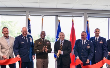 Ribbon Cutting Ceremony for 183d Wing Base Civil Engineer Complex