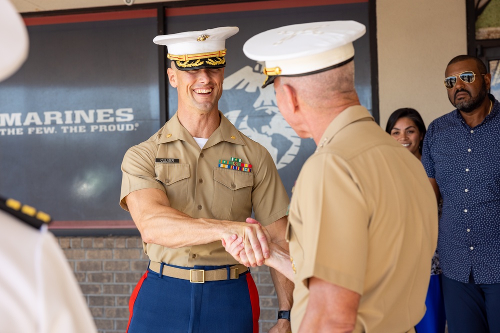 Commandant, Gen. Eric M. Smith visits RSS Gulfport