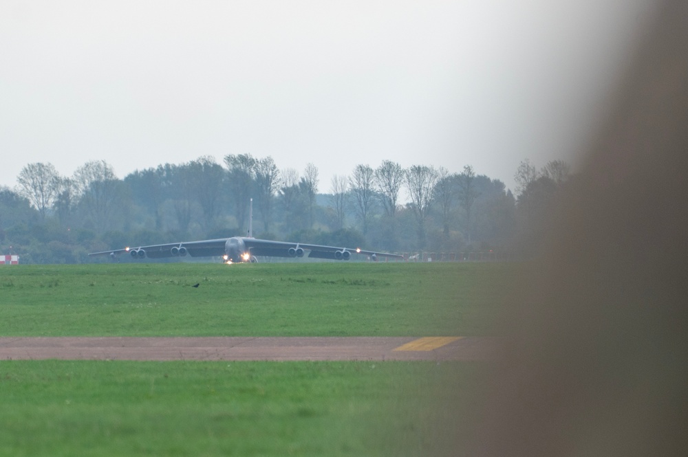 307th BW launches B-52 Stratofortress during Cobra Warrior