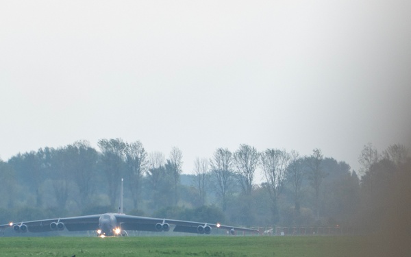 307th BW launches B-52 Stratofortress during Cobra Warrior