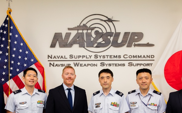 Japan Air Self-Defense Force procurement division head meets with NAVSUP WSS