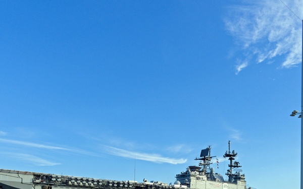 USS America (LHA 6) at Naval Weapons Station Seal Beach