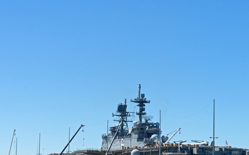 USS America (LHA 6) at Naval Weapons Station Seal Beach