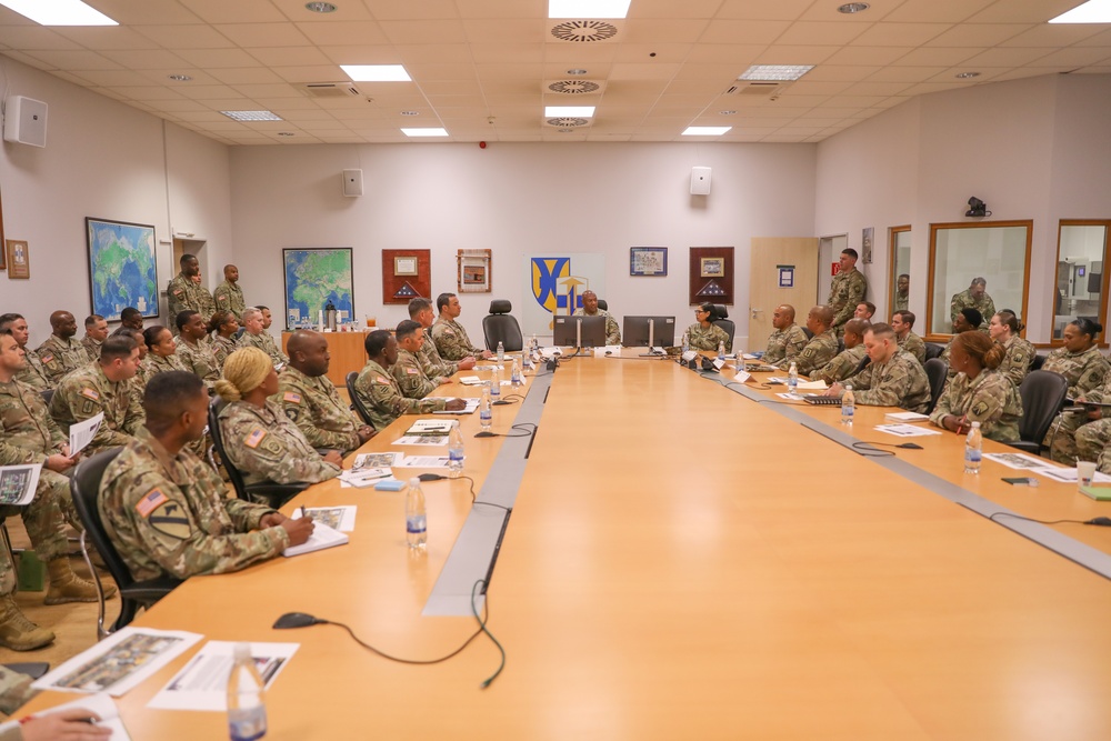 21st TSC Hosts NCOPD with AMC Senior Enlisted Advisor