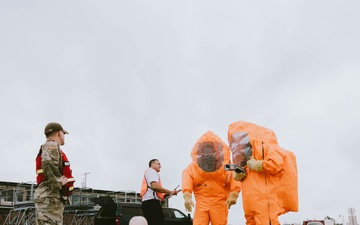 139th Airlift Wing participate in a drone exercise