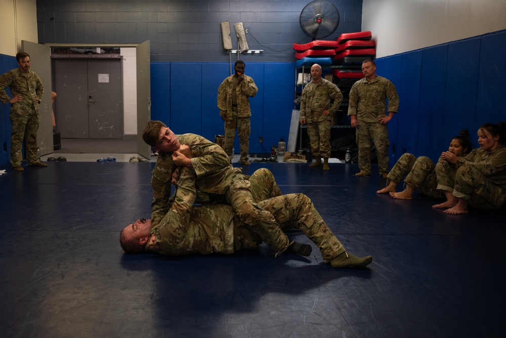 194th SFS hosts combatives course