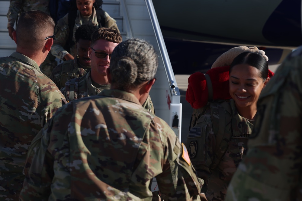1-44 ADA Returns Home to Fort Hood after 2025 Deployment